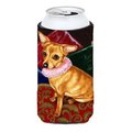 Carolines Treasures Carolines Treasures AMB1389TBC Pillow Princess Chihuahua Tall Boy Can cooler Hugger AMB1389TBC